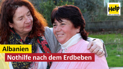 Video Albanien: Nothilfe nach Erdbeben