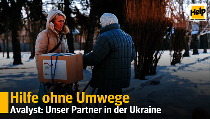 Hilfe ohne Umwege: Lokale Hilfe in der Ukraine