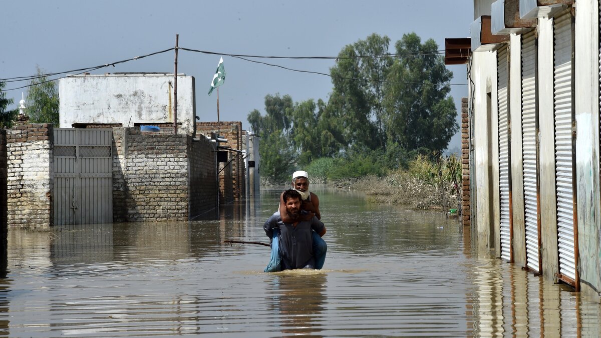 Überschwemmungen in Pakistan