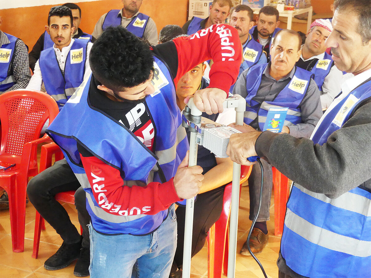 Spenden Irak: Ausbildung von Klempnern