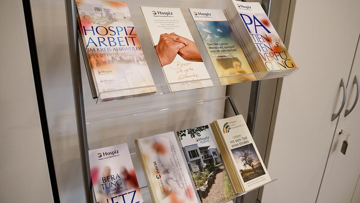 Broschüren des Hospiz-Vereins Rhein-Ahr e.V.