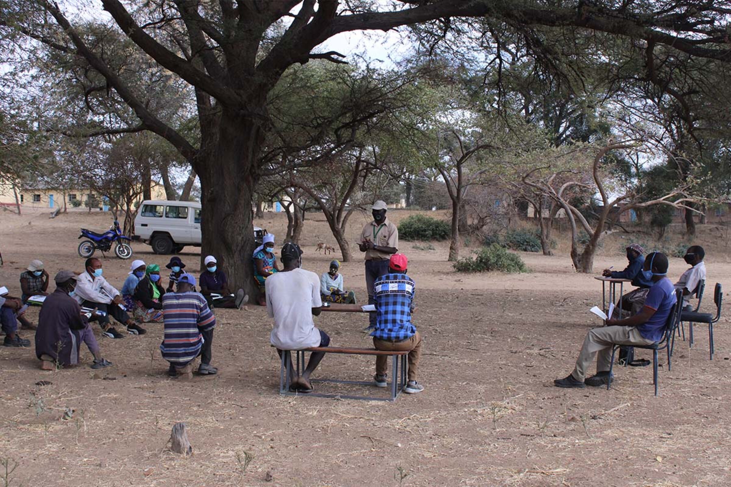 Spenden Simbabwe: Ausbildung der Lead Farmer:innen
