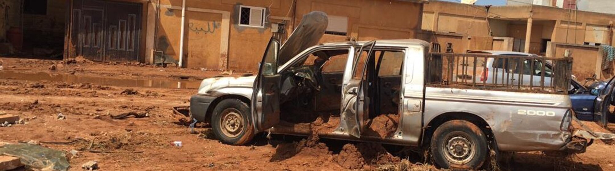 Überschwemmungen in Libyen