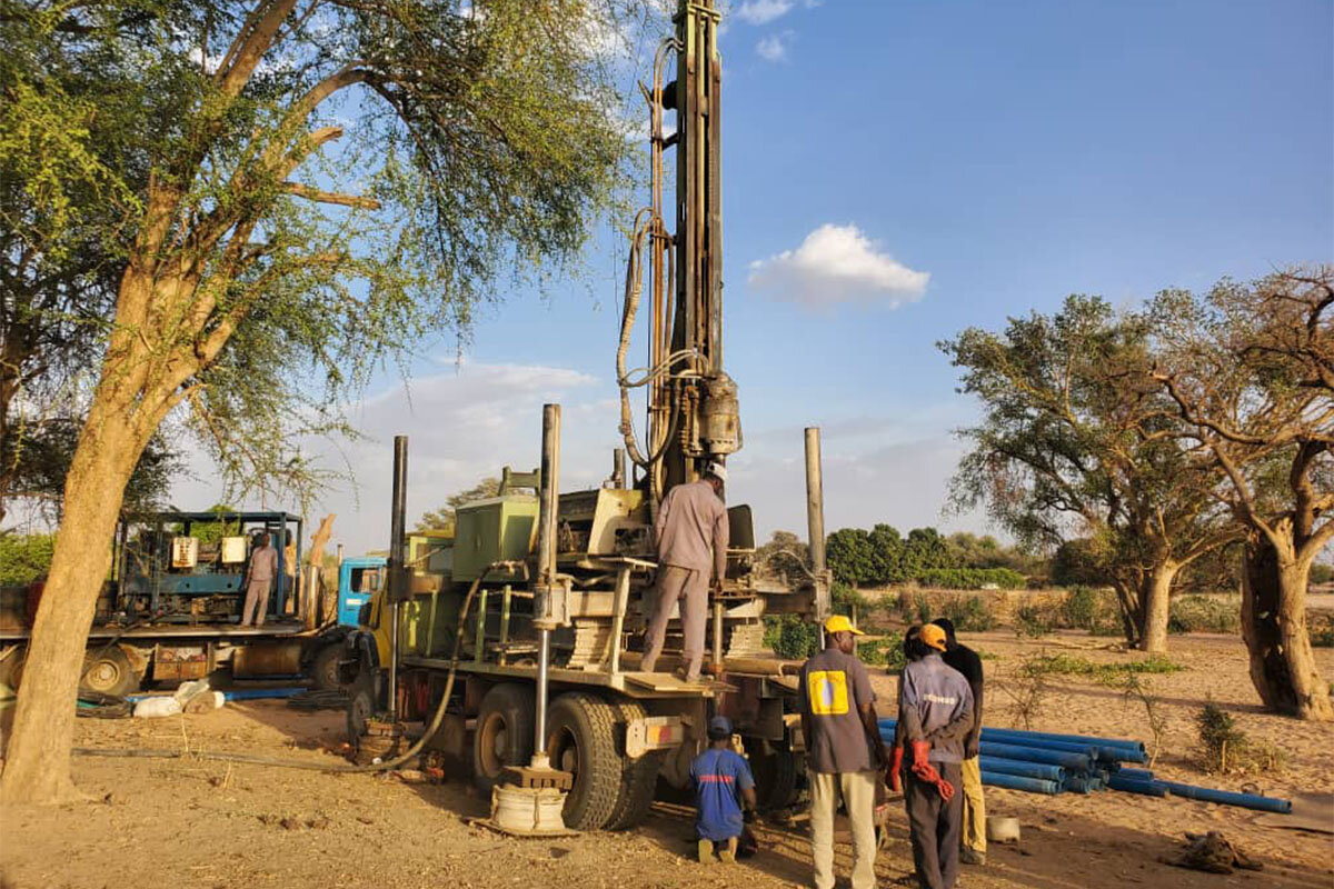 Help is drilling wells in Chad Help is drilling wells in Chad