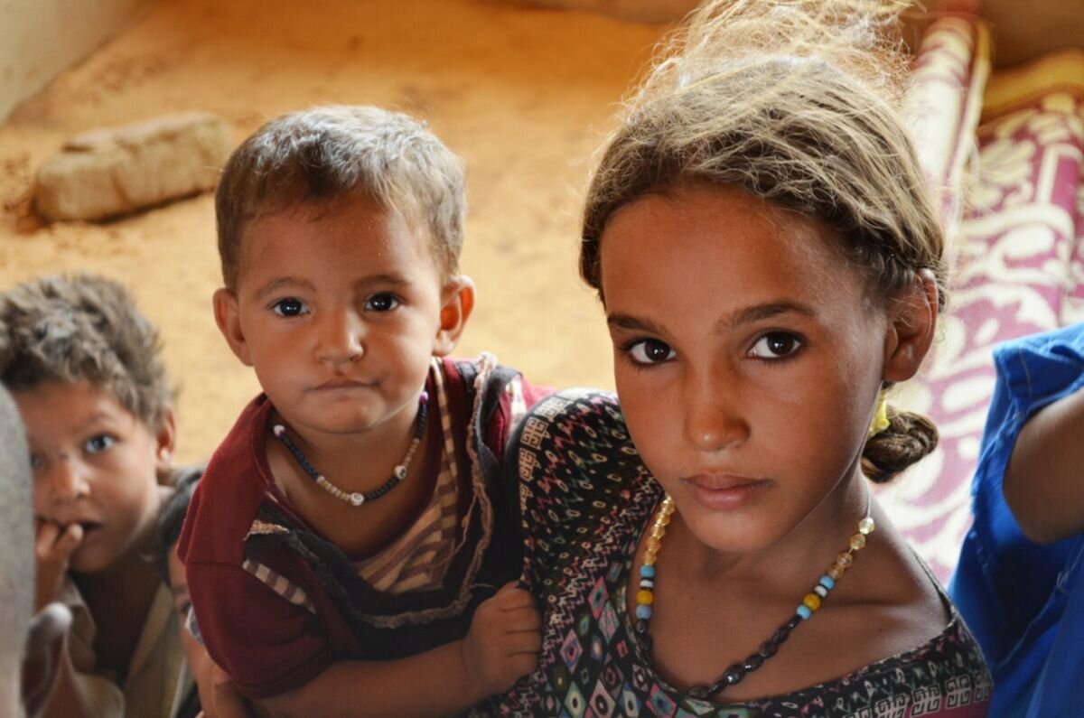 Kinder im Flüchtlingslager in Niger