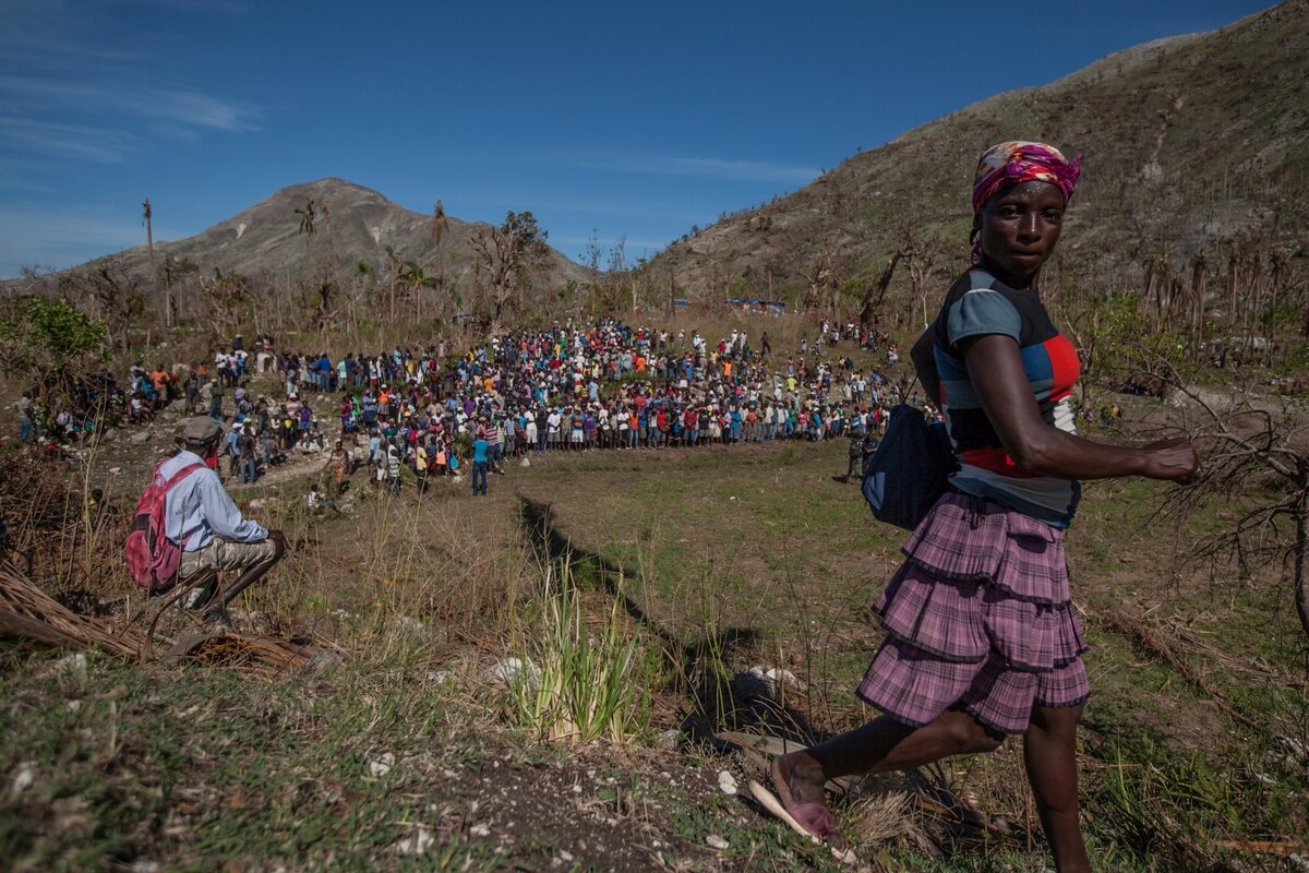 Die Menschen in Haiti sind auf Hilfe angewiesen