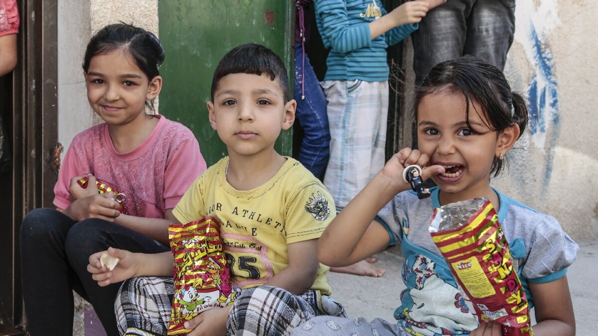 Schulspeisung für syrische Kinder