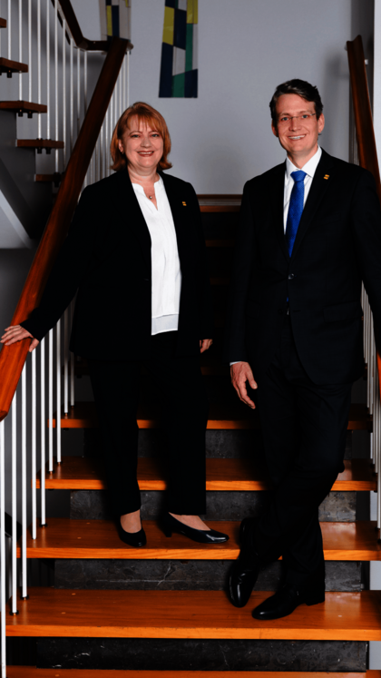 Bianca Kaltschmitt und Dr. Thorsten Klose-Zuber