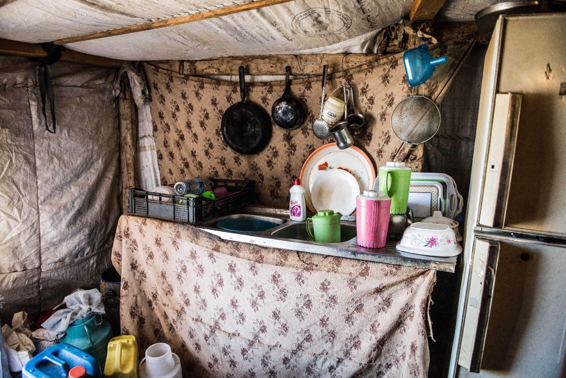 Flüchtlingsunterkünfte in Jordanien