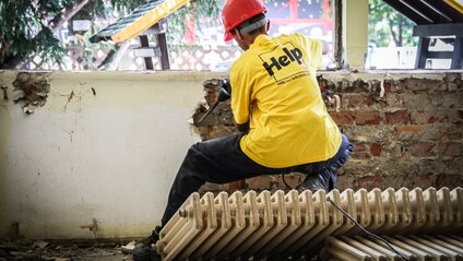 Help hilft bei der Instandsetzung von Wohnraum