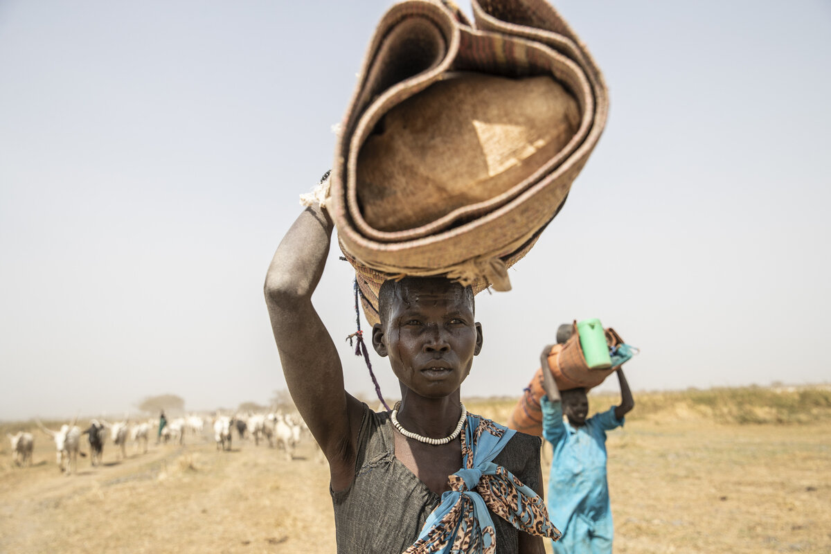 Angeschossener Hirte im Südsudan