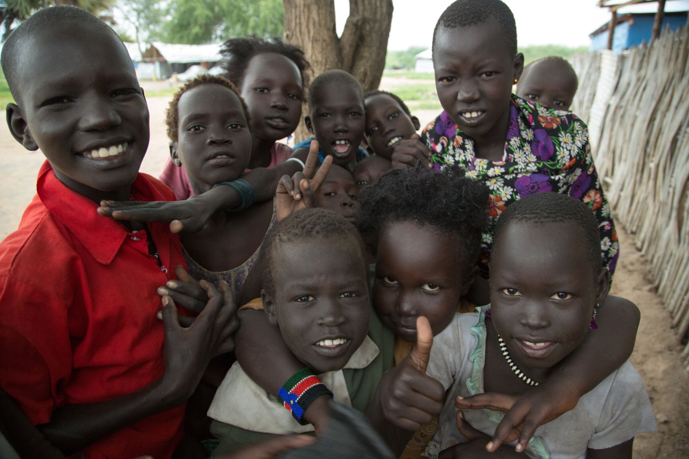 Kinder im Südsudan