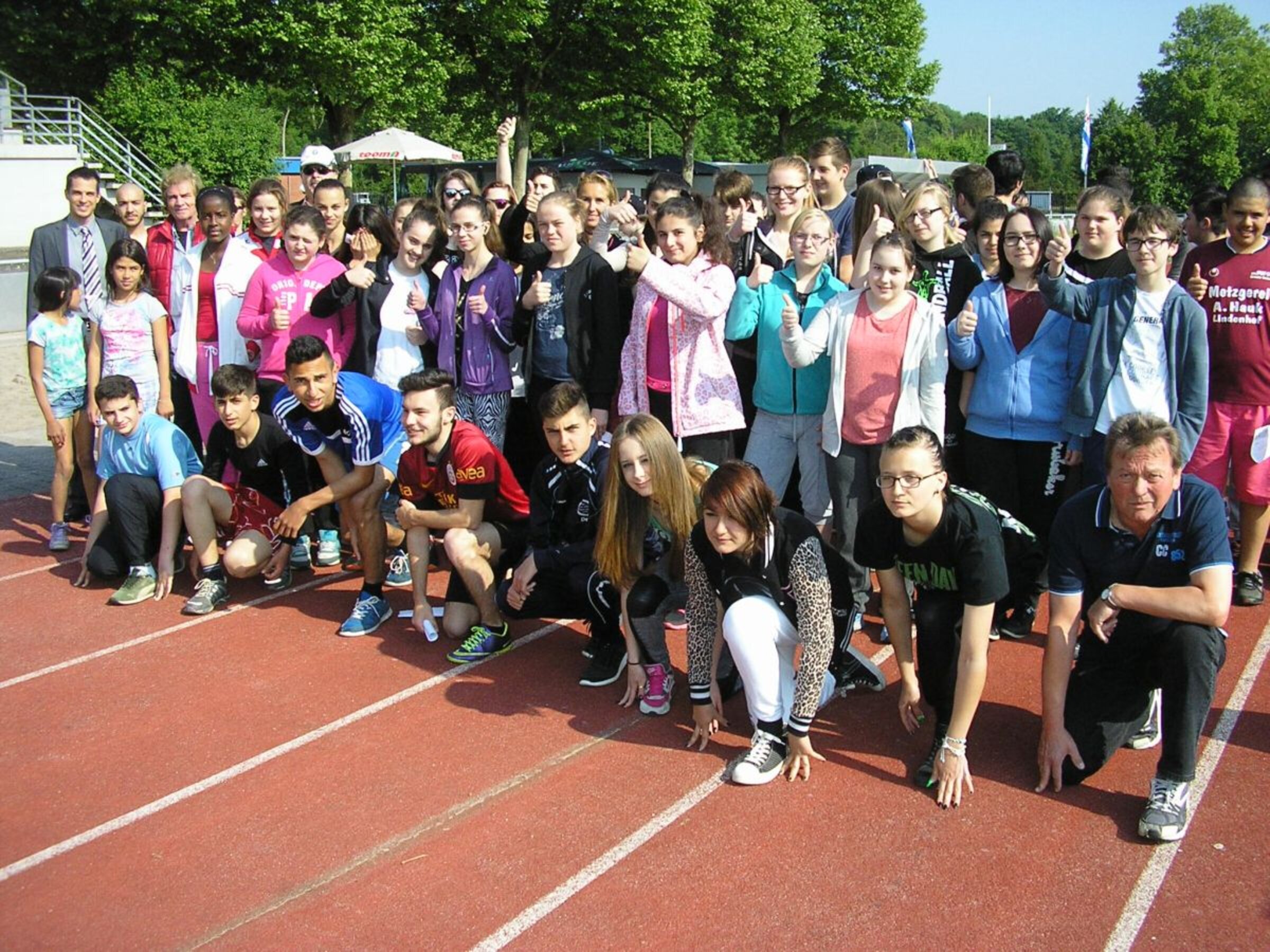 Spenden als Schule