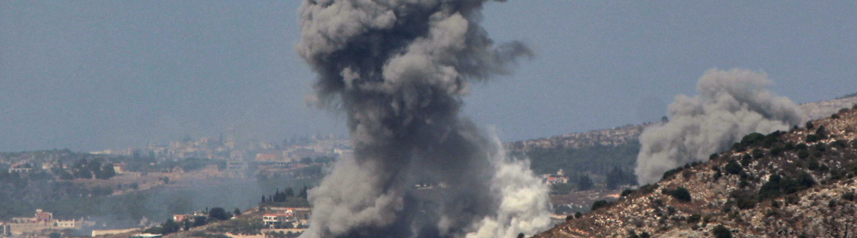 Explosion nach Luftangriffen im Libanon