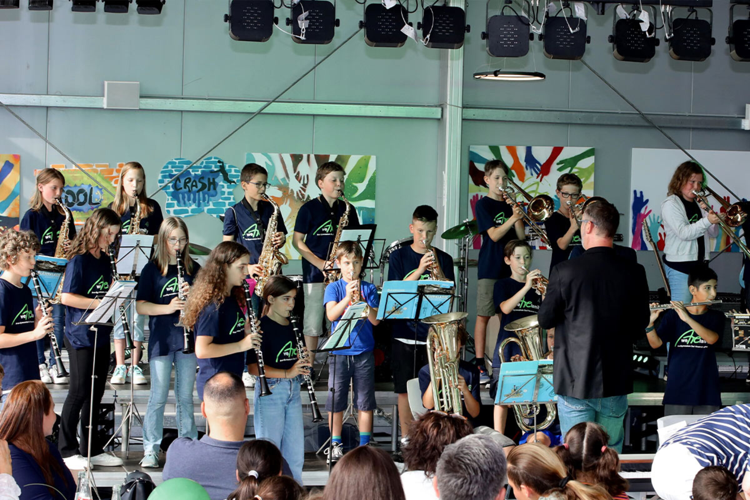 Auftritt des Musikensembles