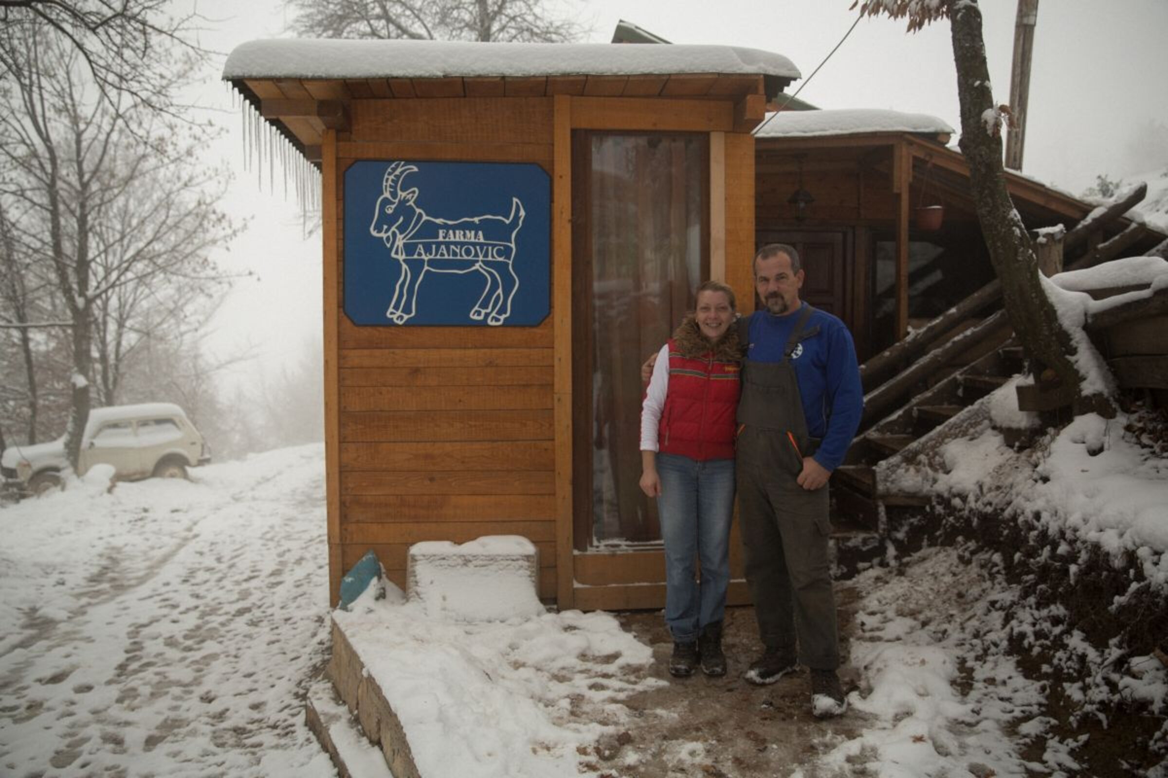 Kleinbauern in Bosnien