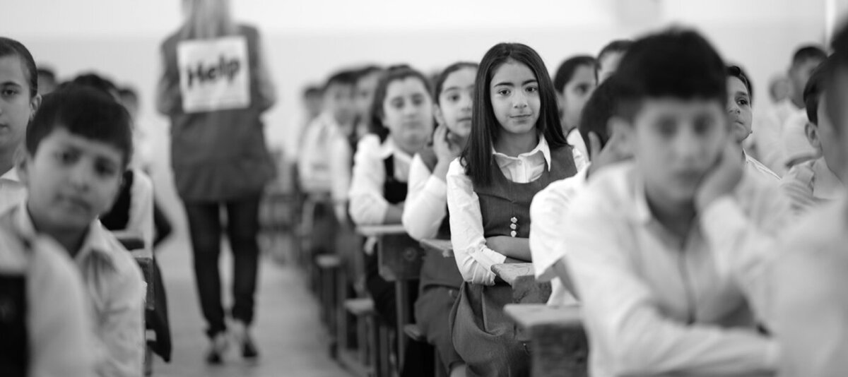 Schulkinder im Irak