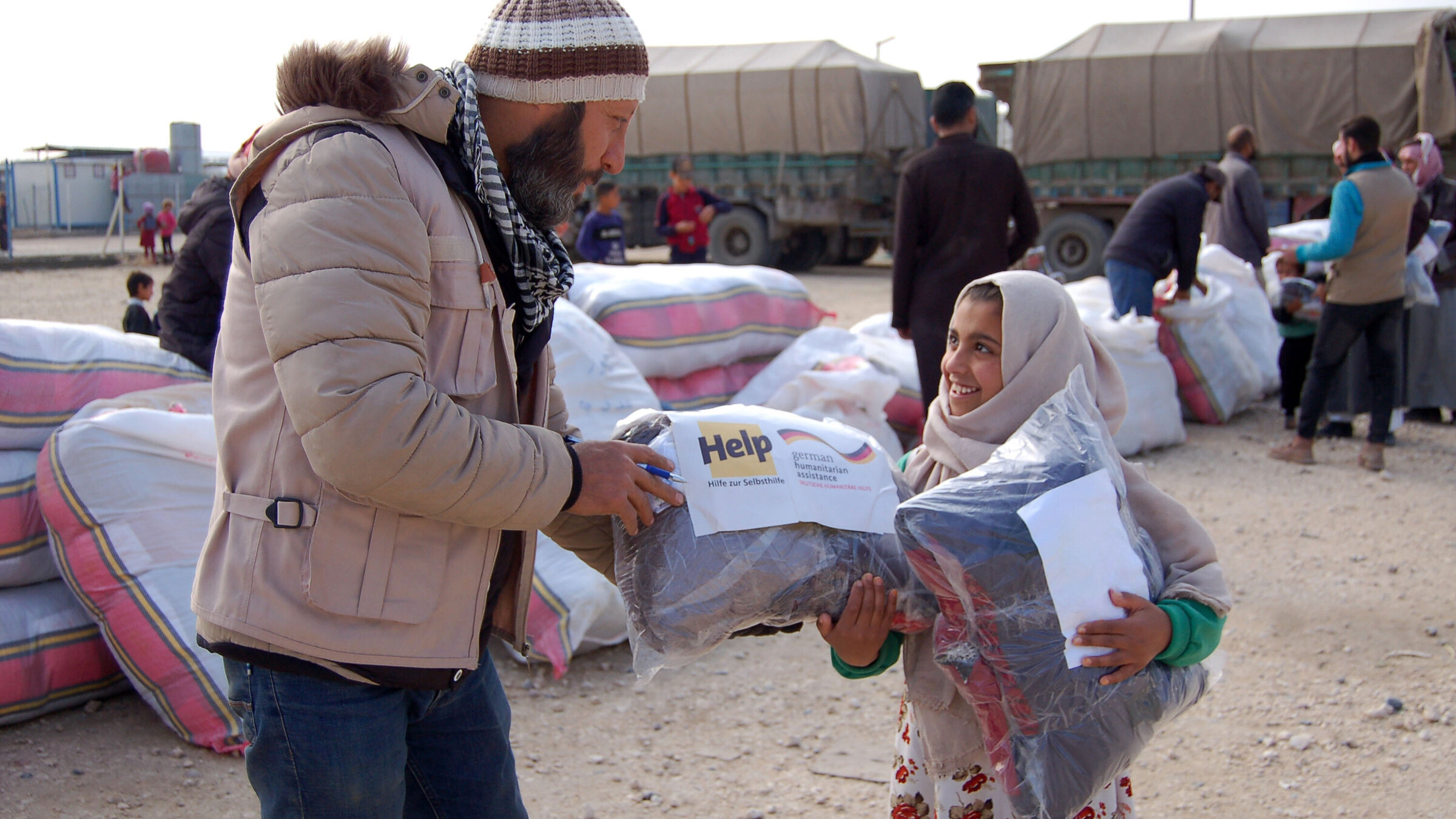 Winter assistance in Syrien refugee camps