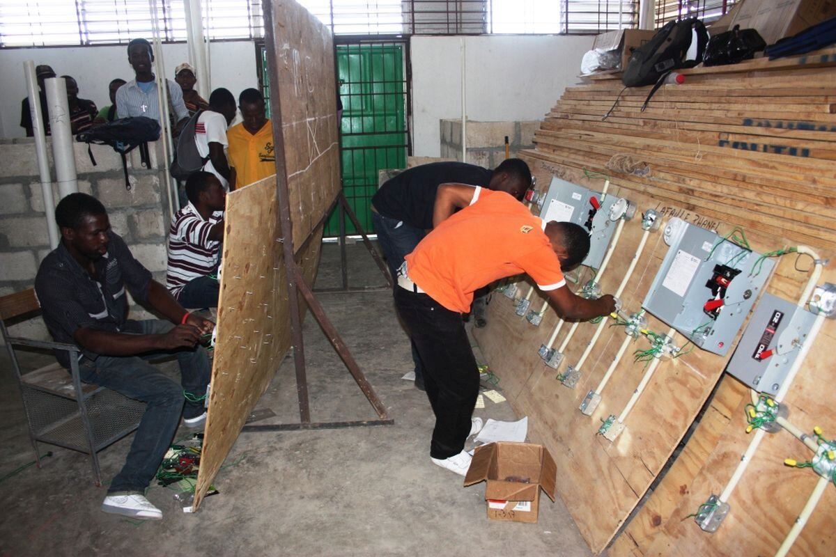 Haiti mit Ausbildungen foerdern