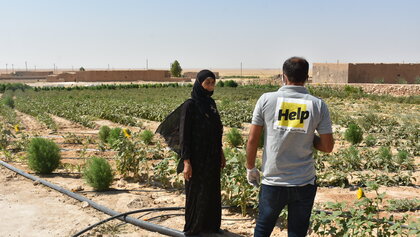 Humanitäre Hilfe Syrien Landwirtschaft