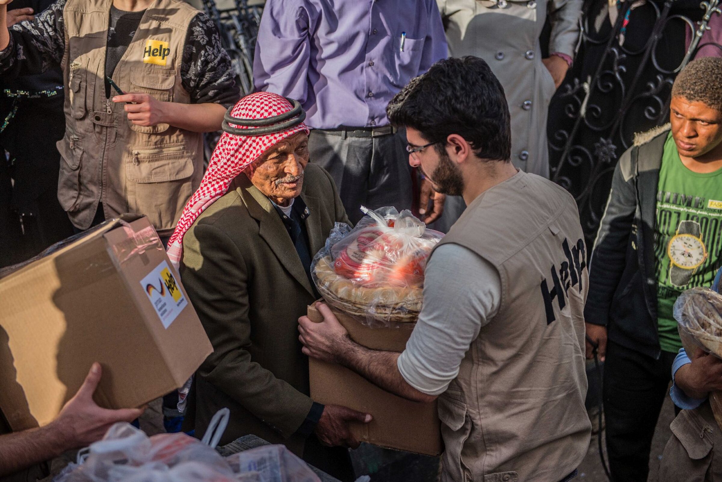 Flüchtlinge in Jordanien begleiten