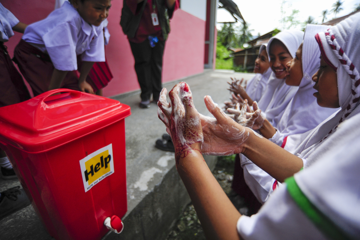 Spenden Indonesien: Hygiene fördern Spenden Indonesien: Hygiene fördern